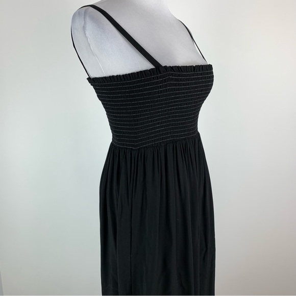 Michael Stars Maria Smocked Wide Leg Jumpsuit Medium - Picture 4 of 11